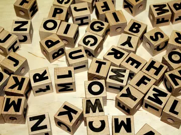 Letras en madera Letras en madera