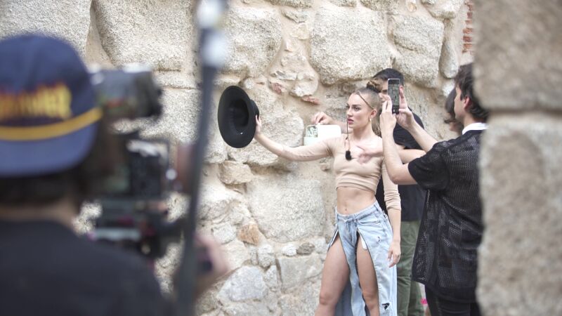 Así se grabó la prueba de la fotografía creativa en exteriores