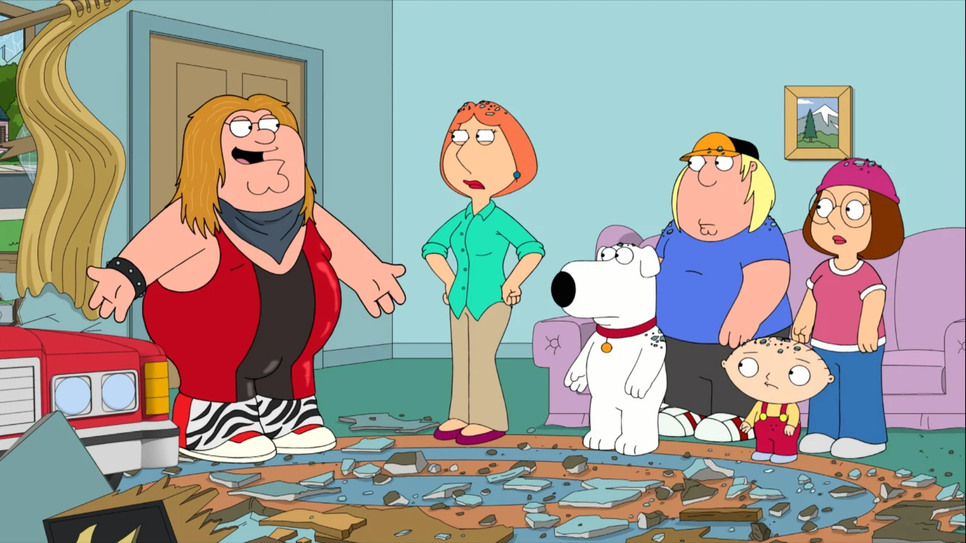 Peter Griffin es Van Halen Padre de familia