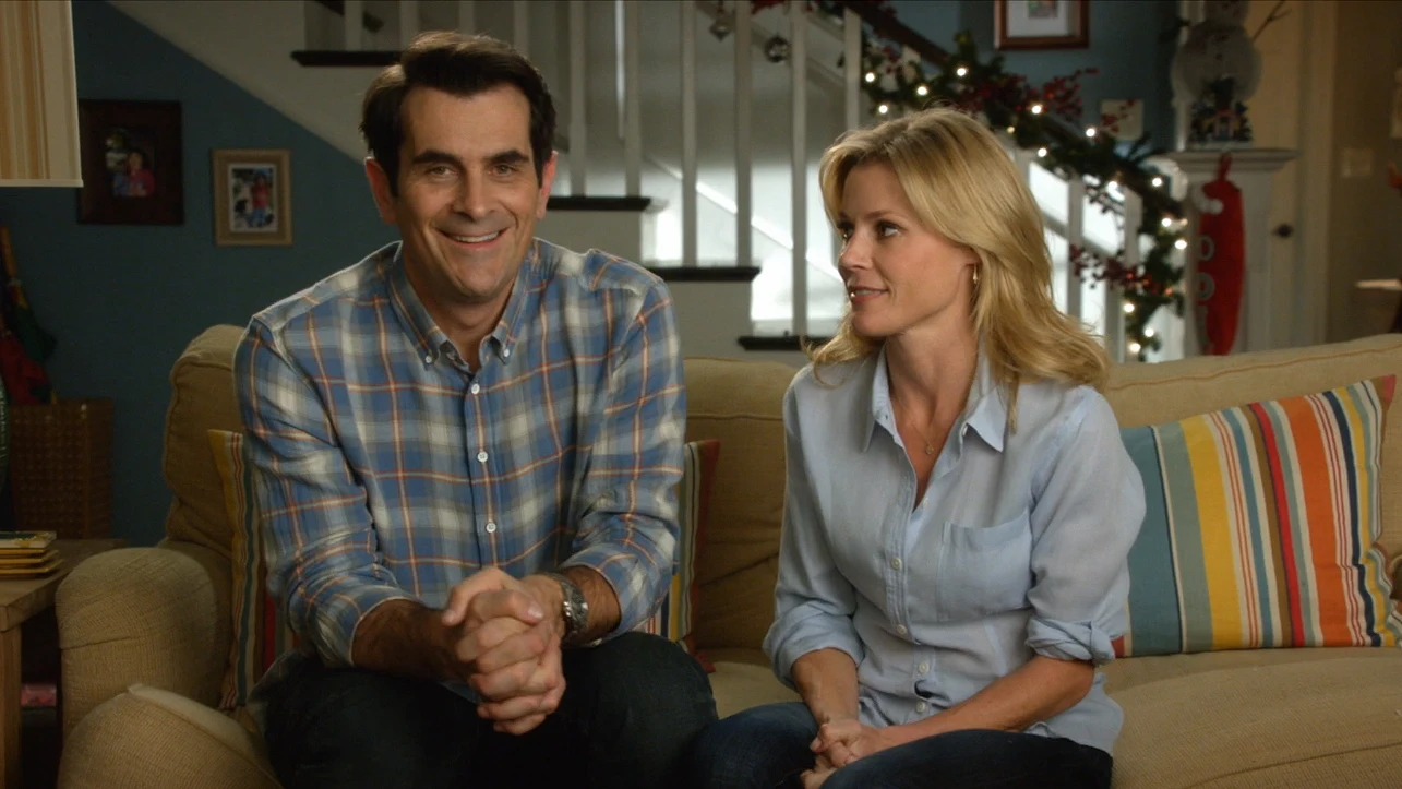 Julie Bowen y Ty Burrell Modern Family