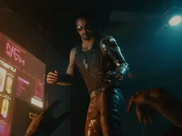 Keanu Reeves en Cyberpunk 2077 Keanu Reeves en Cyberpunk 2077