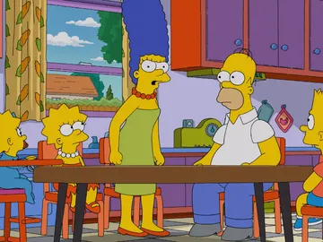 La familia Simpson al completo La familia Simpson al completo