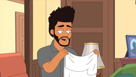 The Weekend, la estrella musical de American dad American dad