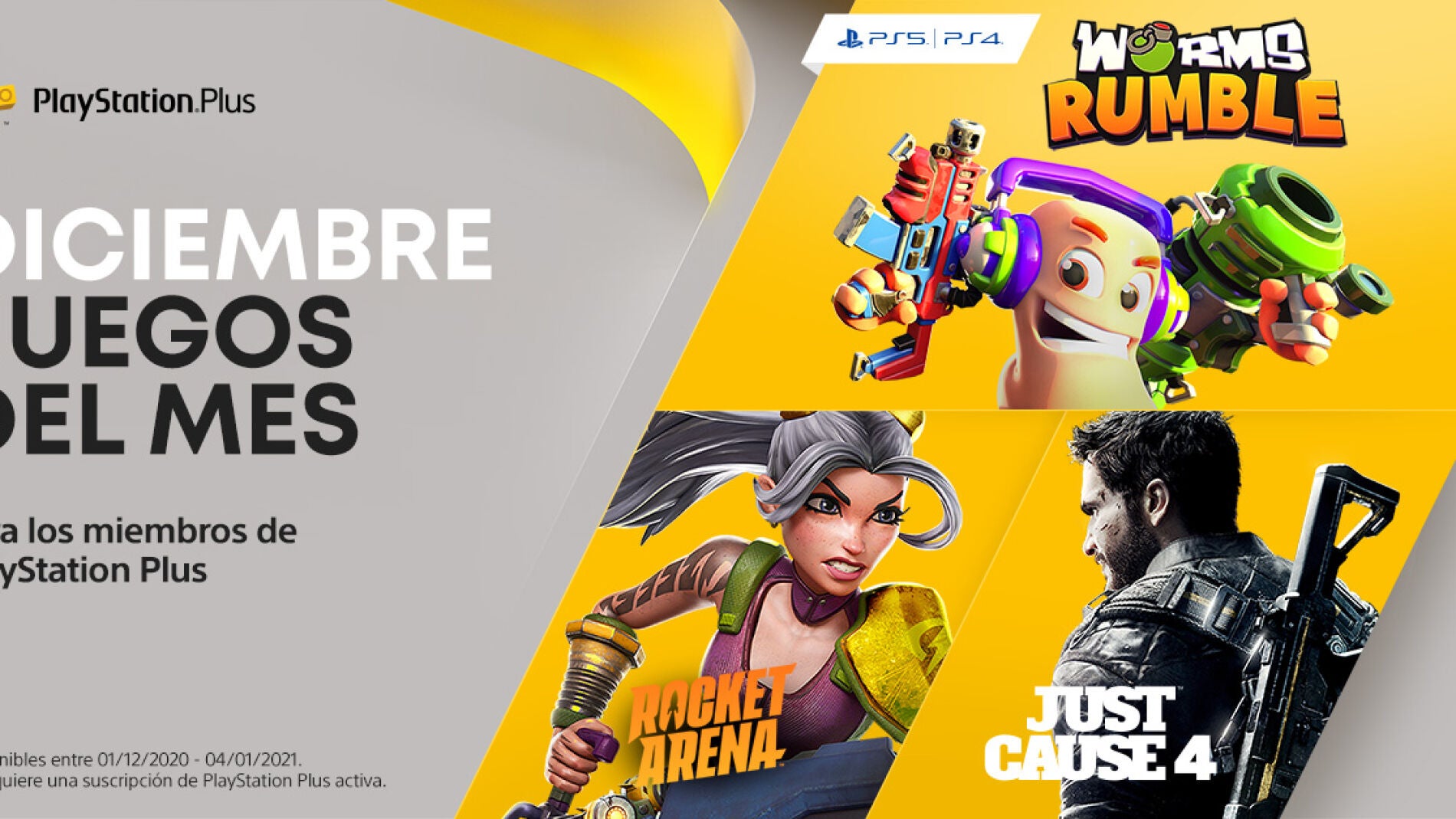 PS Plus diciembre 2020