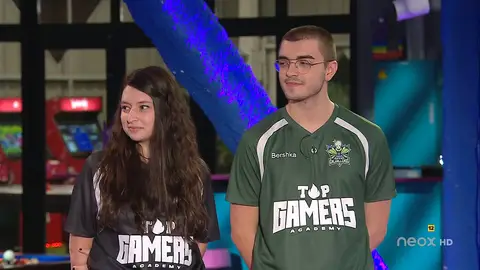 Stark y Alba Vicius Top Gamers Academy