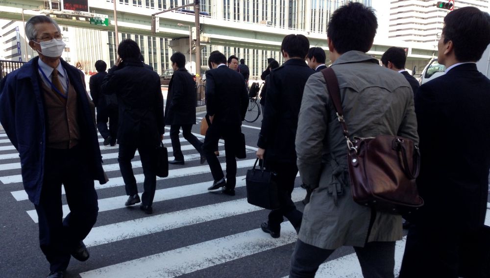 Trabajadores japoneses