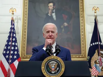 El presidente de Estados Unidos, Joe Biden, durante un discurso El presidente de Estados Unidos, Joe Biden, durante un discurso