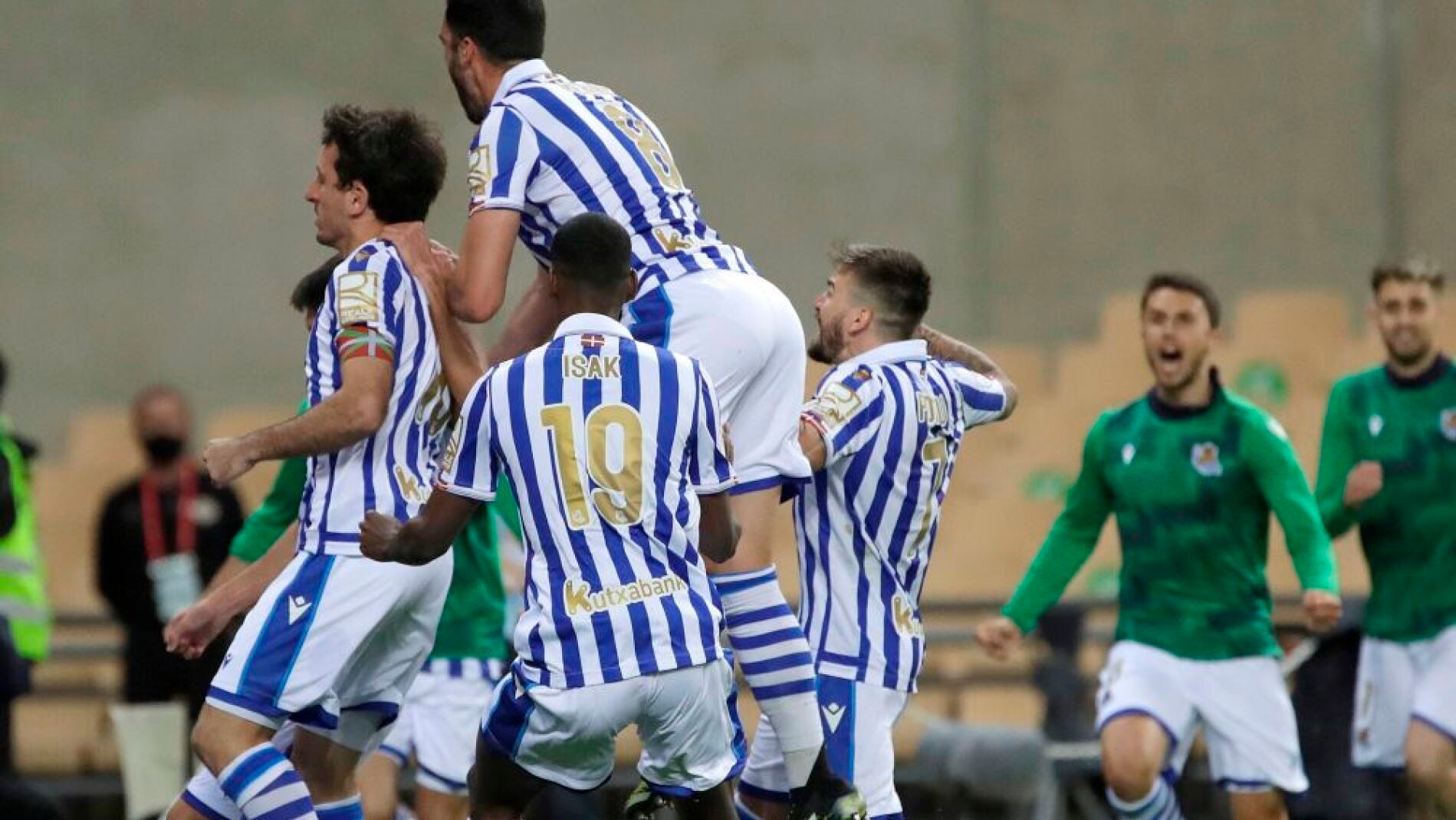 Deportes Antena 3 (04-04-21) La Real Sociedad gana una final histórica ante el Athletic de Bilbao y consigue su tercera Copa del Rey