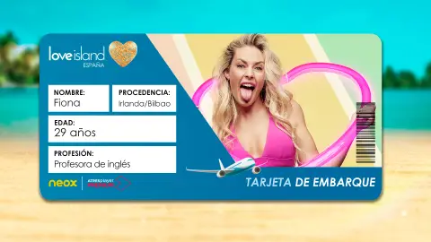 Embarque a Love Island para Fiona Love Island