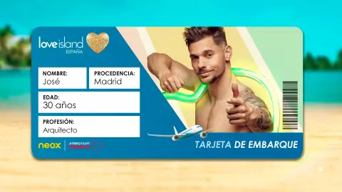 Embarque a Love Island para José Love Island