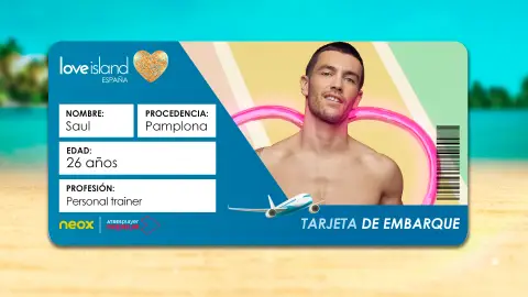Embarque a Love Island para Saúl Love Island