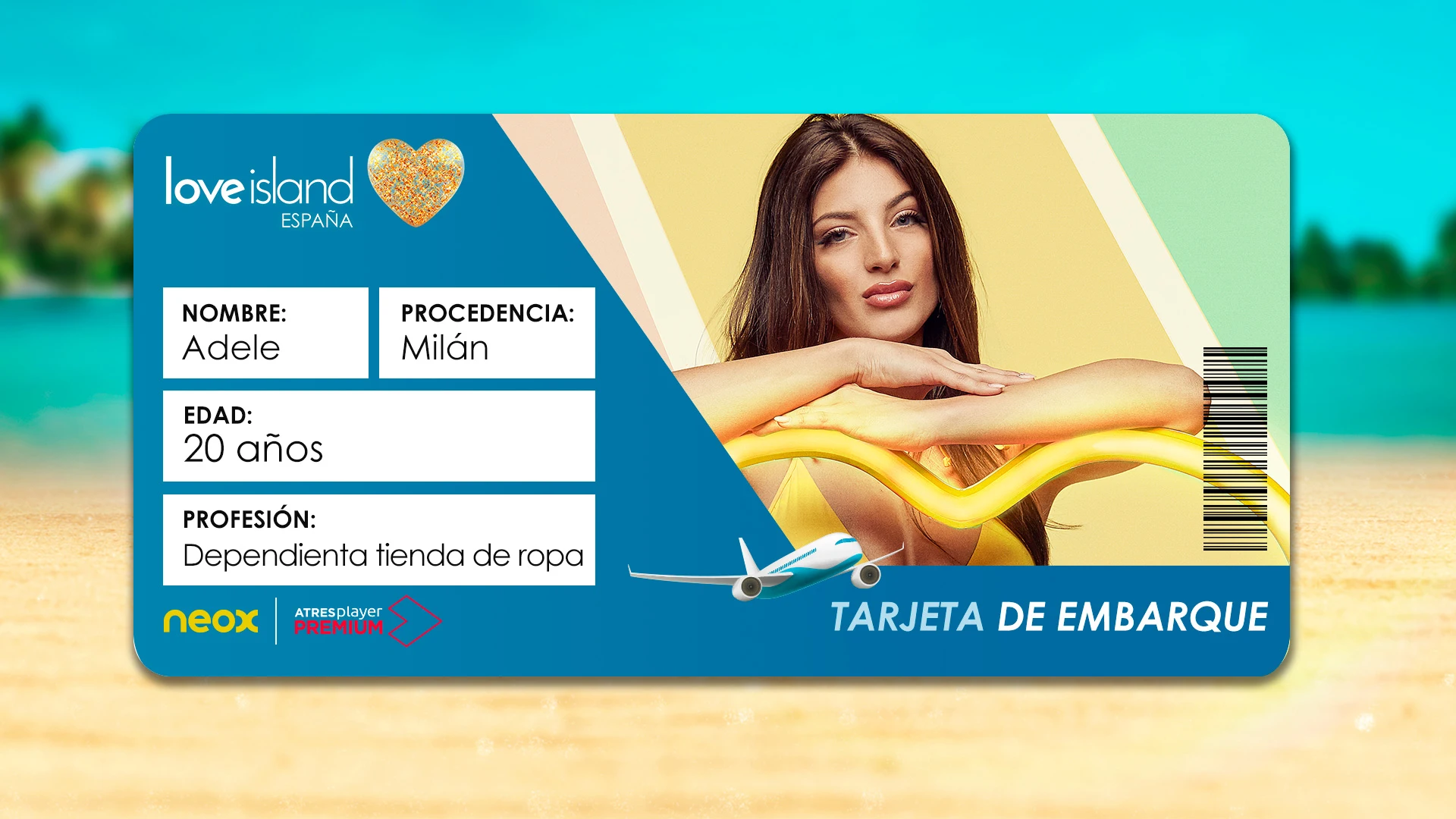 Embarque para Love Island de Adele Love Island