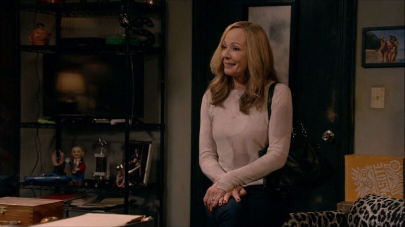 ¿Qué hace una foto de Christie en un local de streaptease?