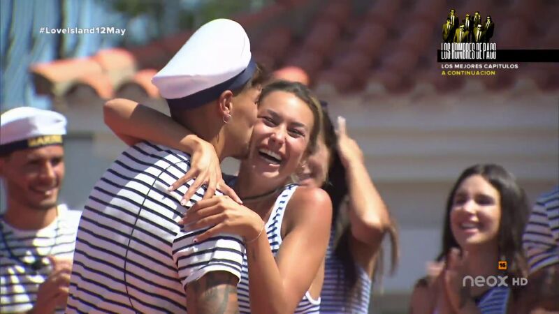 Celia y Miguel, ganadores en el arriesgado juego del ‘Barco del amor’