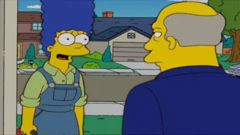 Marge, una gran ebanista Los Simpson
