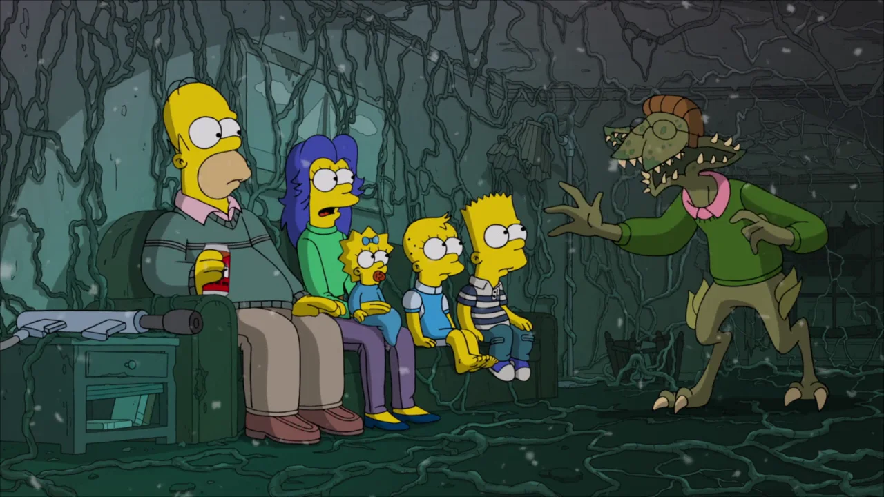 'Los Simpson' homenajean a 'Stranger Things' en este cap&iacute;tulo especial
