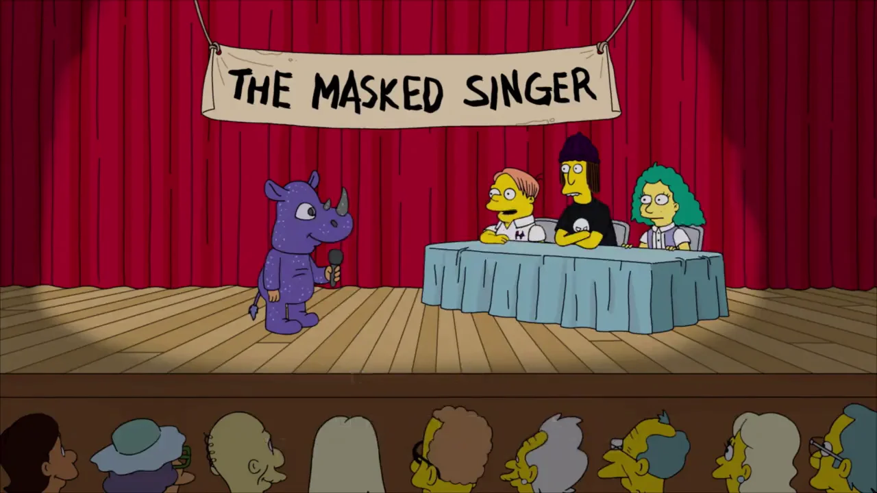 'Mask Singer' se cuela en el nuevo episodio de 'Los Simpson' 'Mask Singer' se cuela en el nuevo episodio de 'Los Simpson'