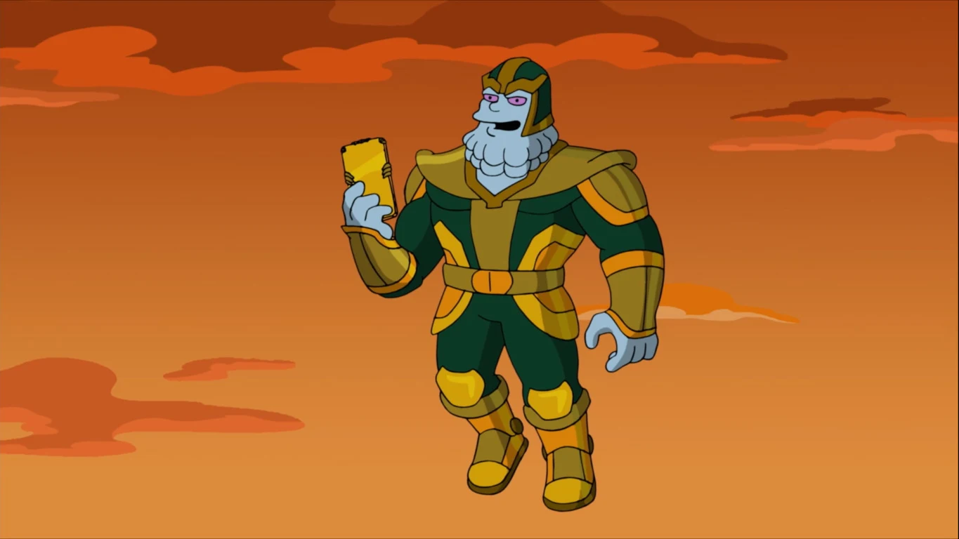 El todopoderoso Crannos Los Simpson