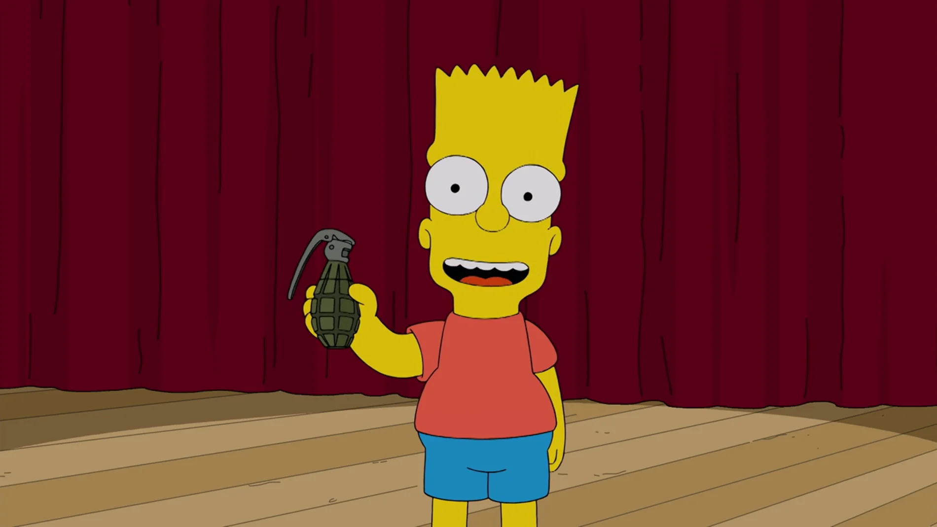 Una granada revoluciona el instituto de Springfield