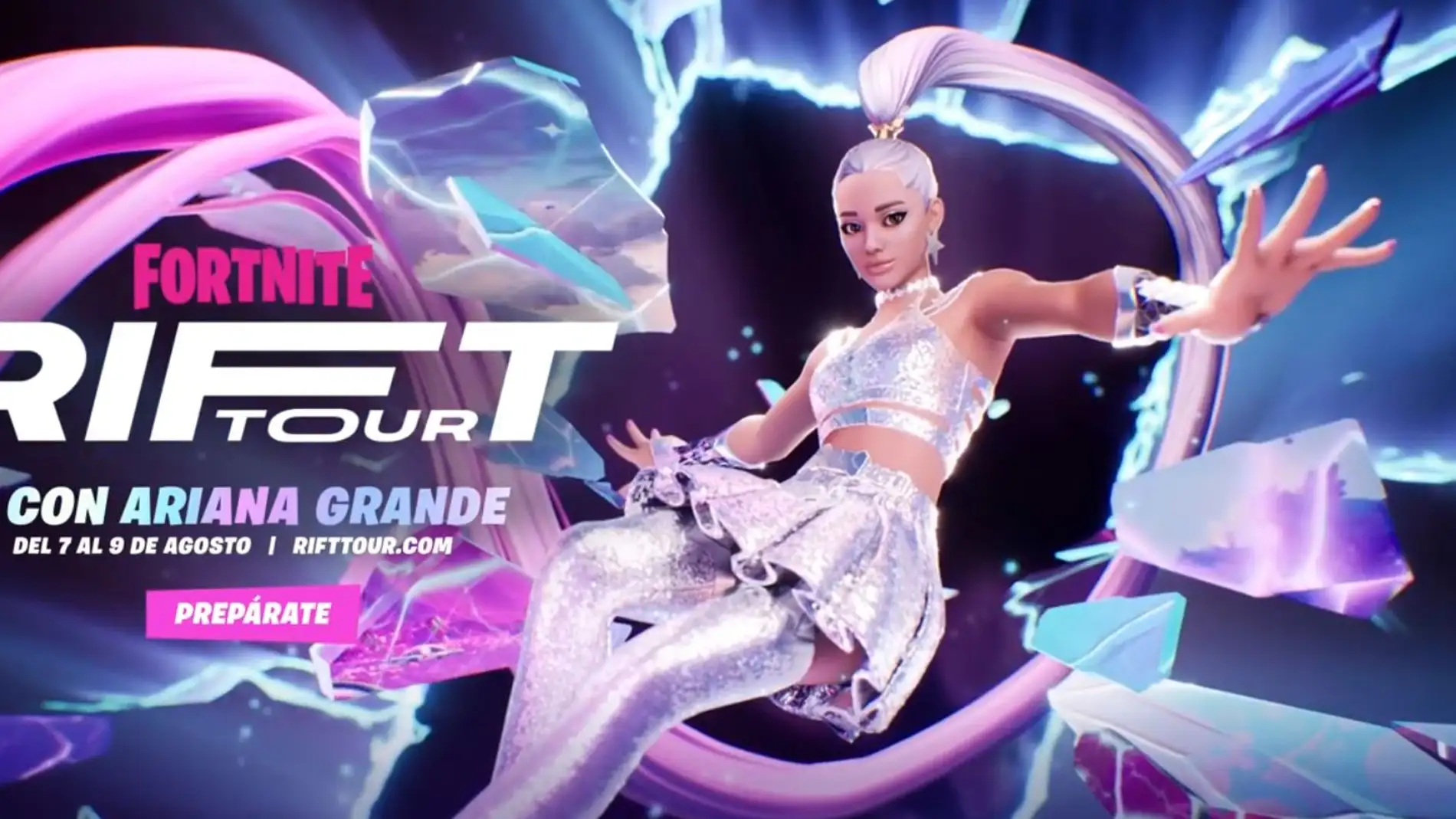 Ariana Grande en Fortnite
