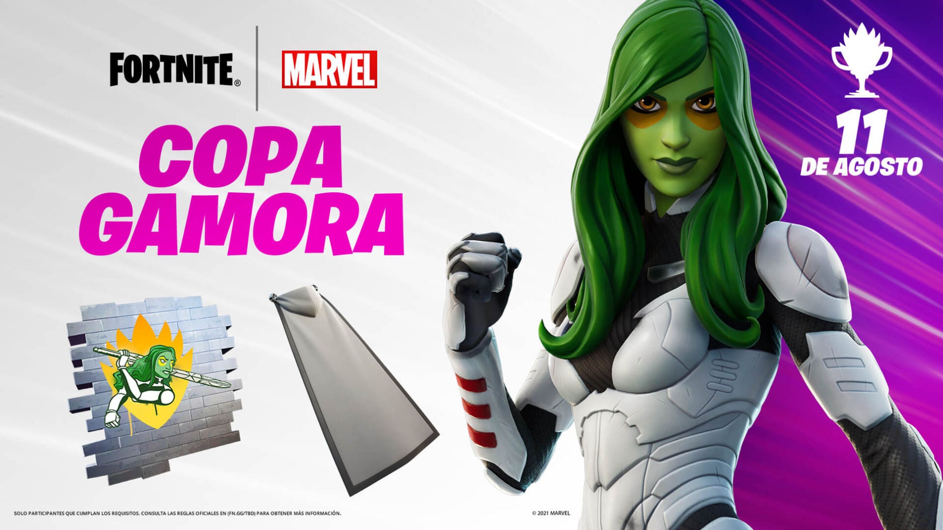 Gamora en Fortnite