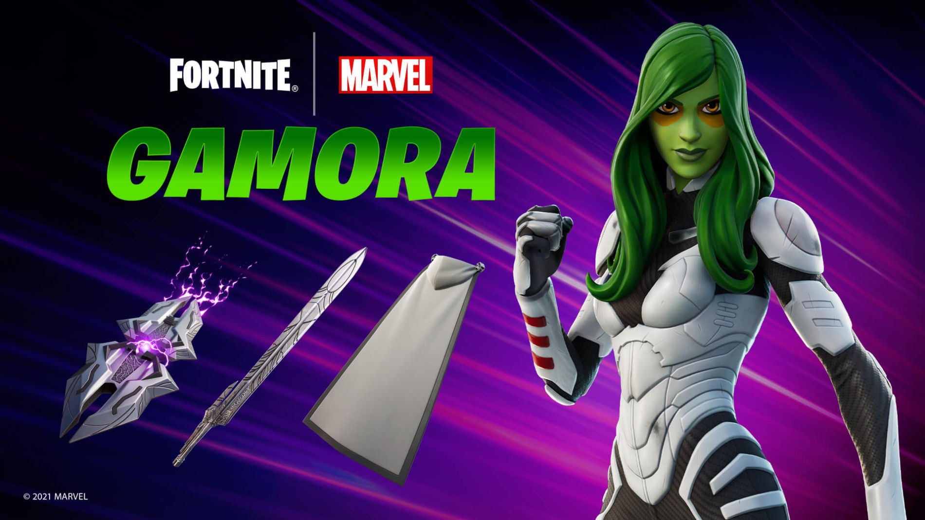 Gamora en Fortnite