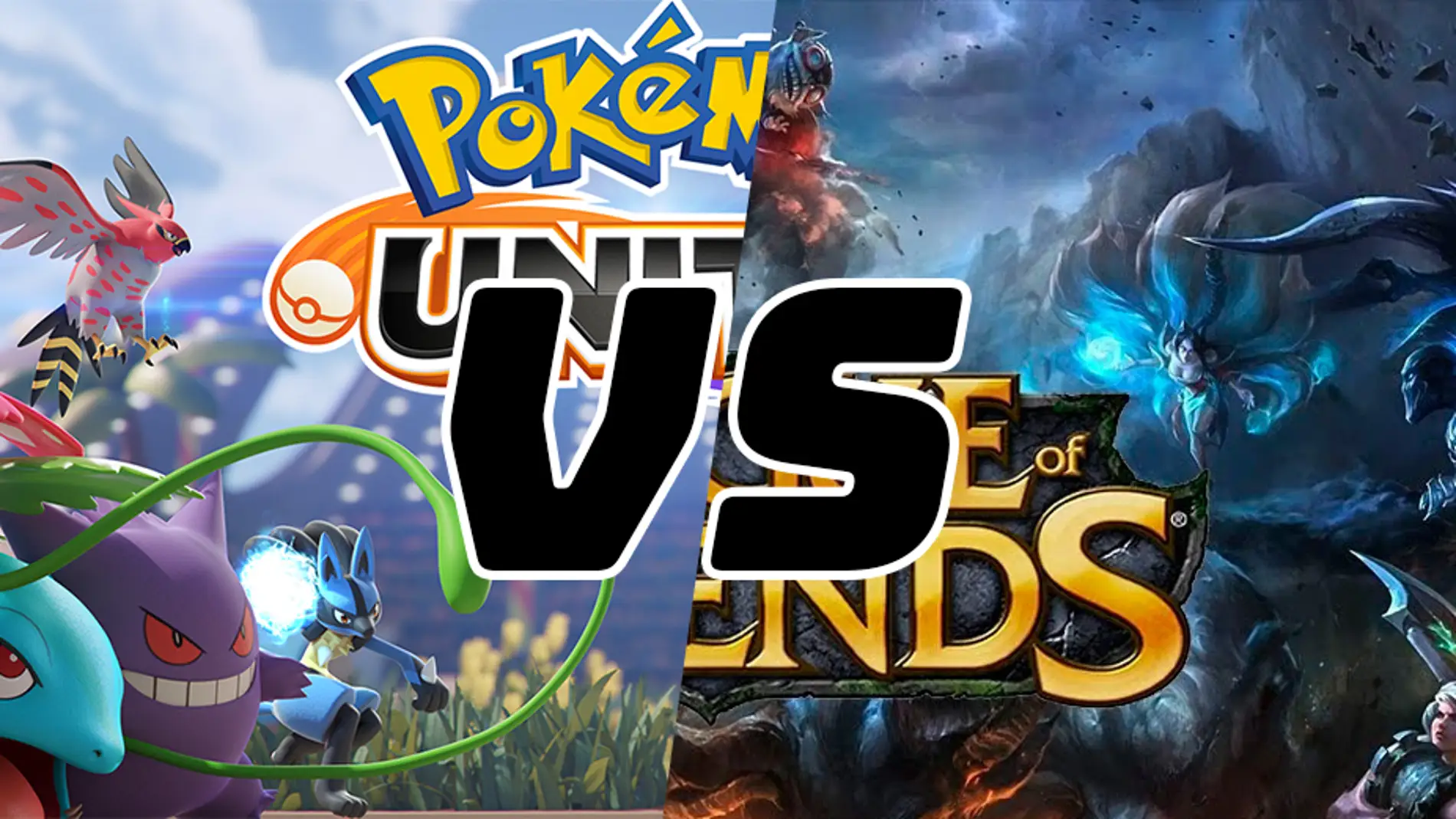 Pokémon Unite VS LoL