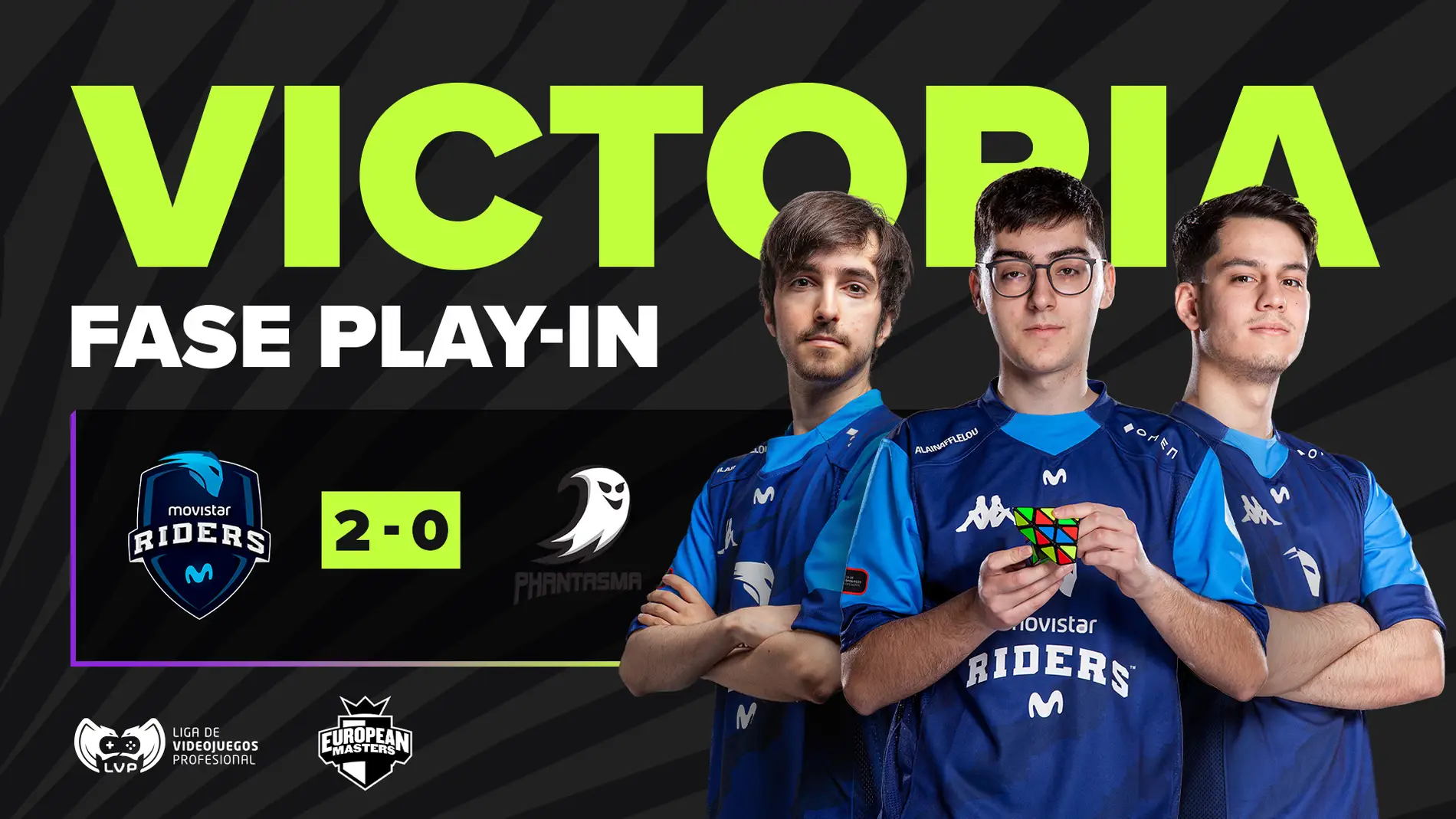 Maxlore regala a Riders los billetes para el European Masters