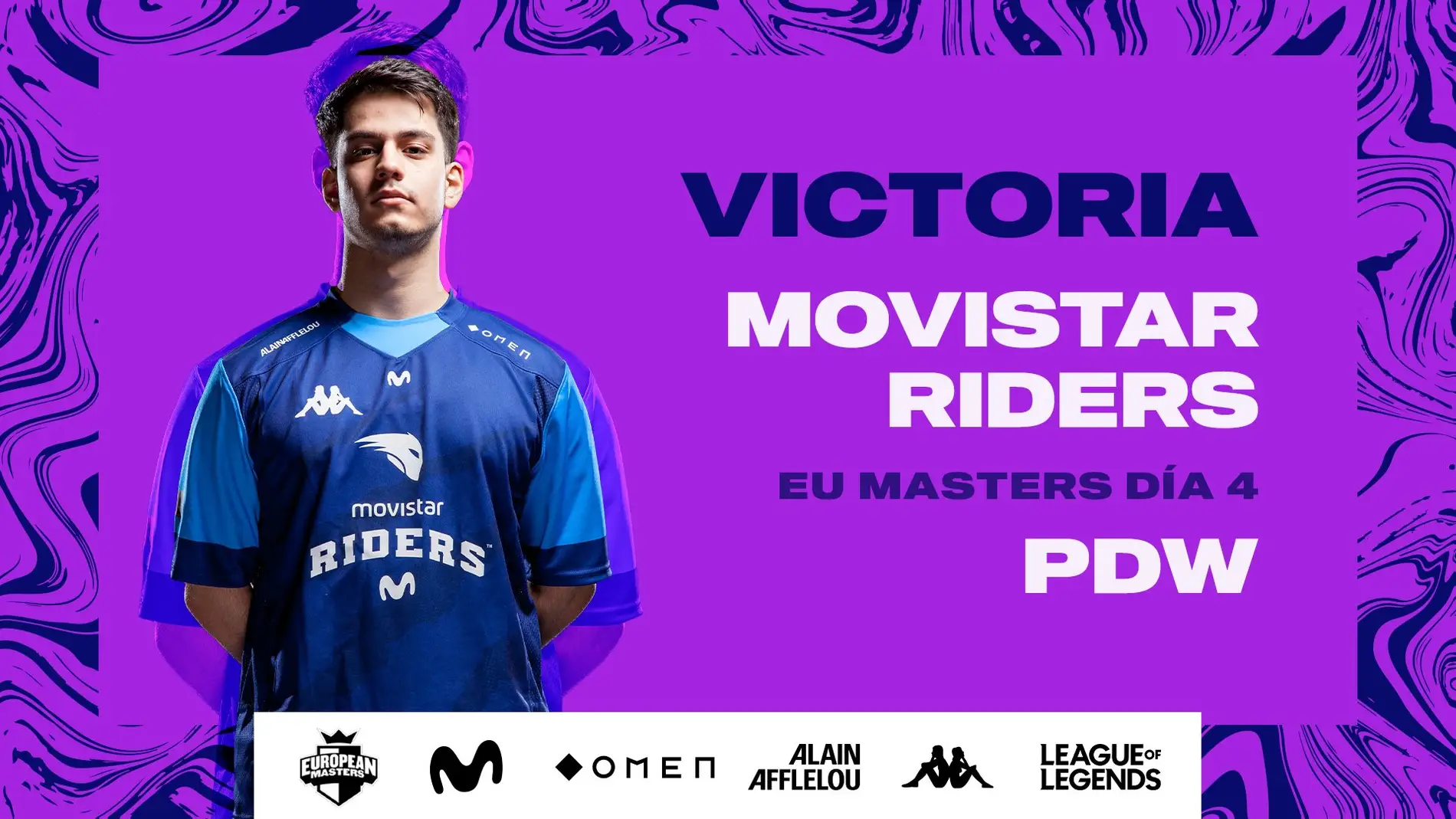 Movistar Riders cierra la primera vuelta del European Masters invicto