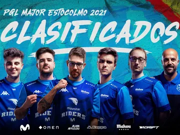 Movistar Riders es equipo de Major Movistar Riders es equipo de Major