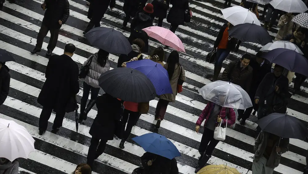 Paraguas en Japón