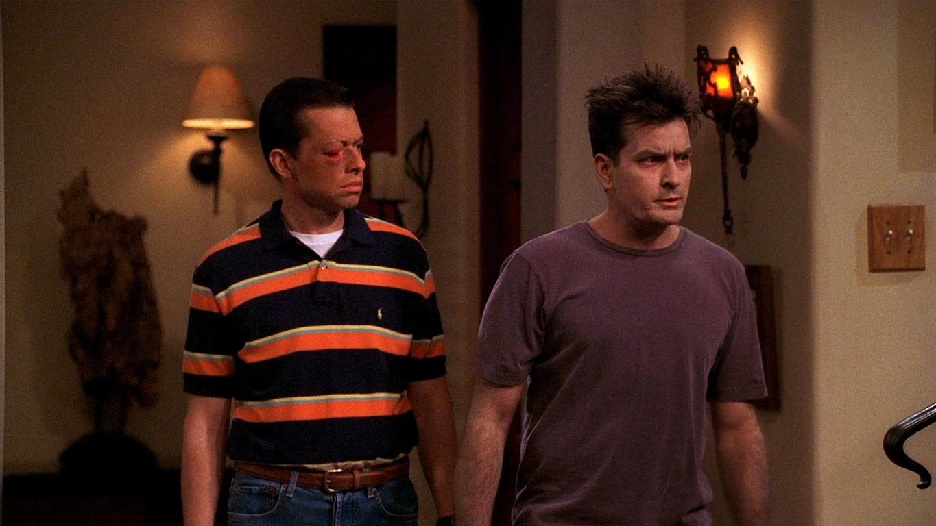 Alan y Charlie Dos hombres y medio
