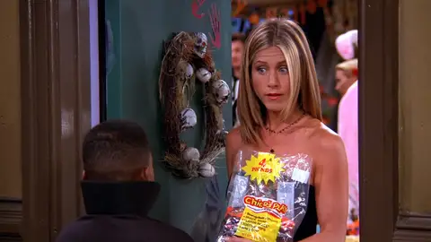 Rachel tiene problemas con los niños Friends