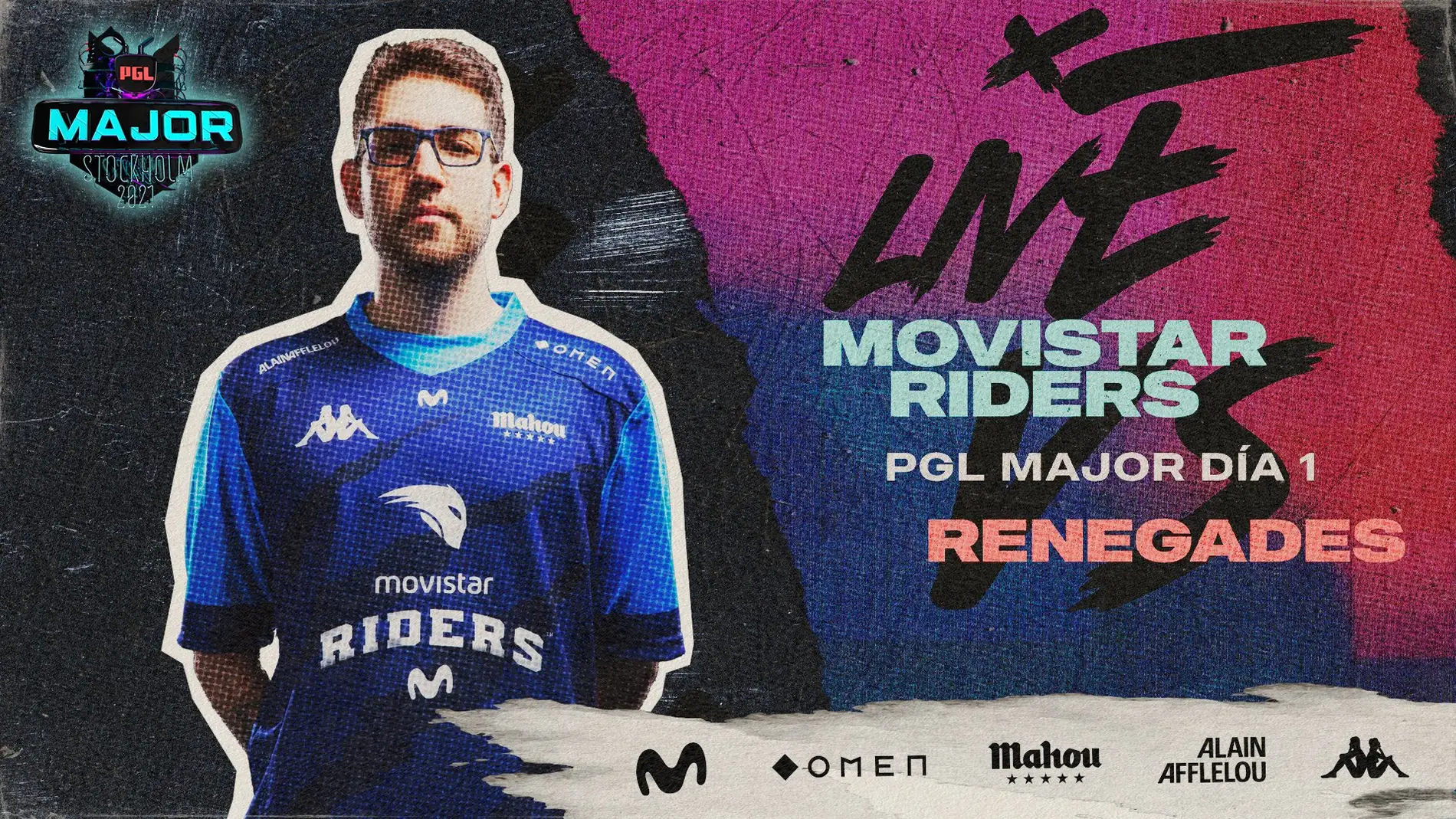 Movistar Riders se luce en el debut de la PGL Major