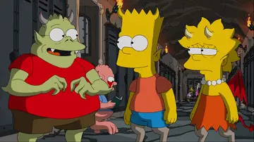 Bart y Lisa, en el infierno Bart y Lisa, en el infierno