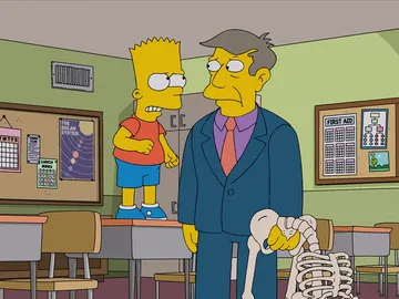 Bart aconseja a Skinner Bart aconseja a Skinner