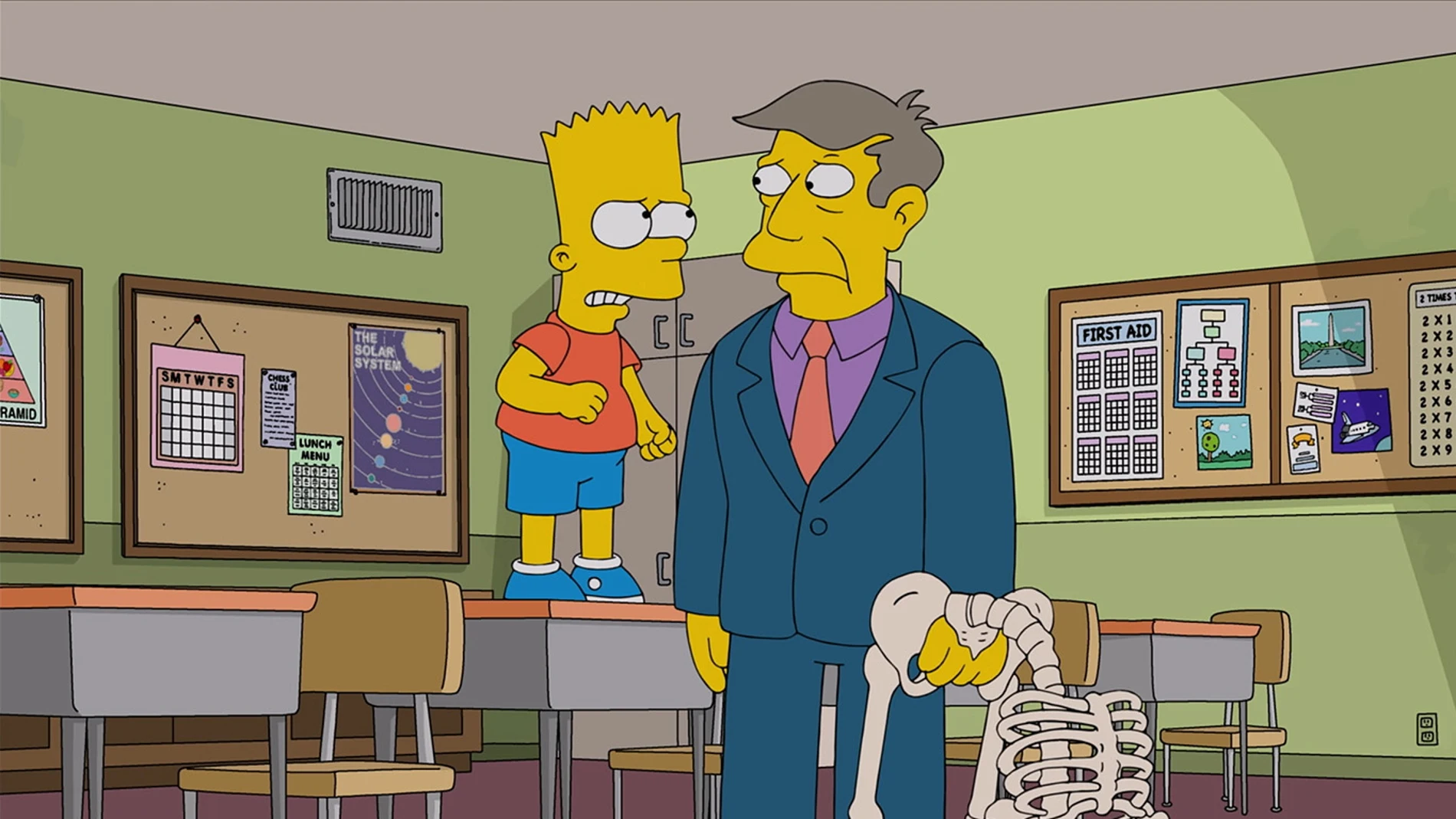 Bart aconseja a Skinner