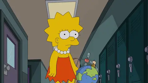 Lisa, castigada Los Simpson