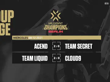 Acend y Team Liquid avanzan a las semifinales del VALORANT Champions Acend y Team Liquid avanzan a las semifinales del VALORANT Champions