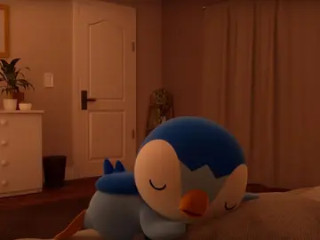 Vídeo ASMR de Piplup Vídeo ASMR de Piplup