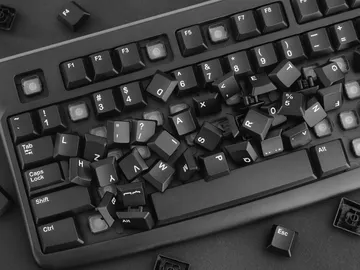 Teclado destrozado Teclado destrozado
