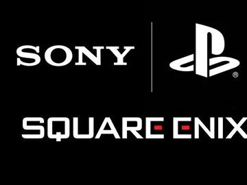 Logos de Sony y Square Enix Logos de Sony y Square Enix