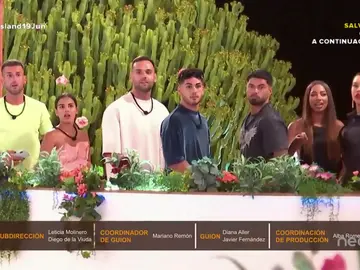 Rubén pulsa el botón rojo contra Rafa y todos los isleños se quedan en shock Rubén pulsa el botón rojo contra Rafa y todos los isleños se quedan en shock