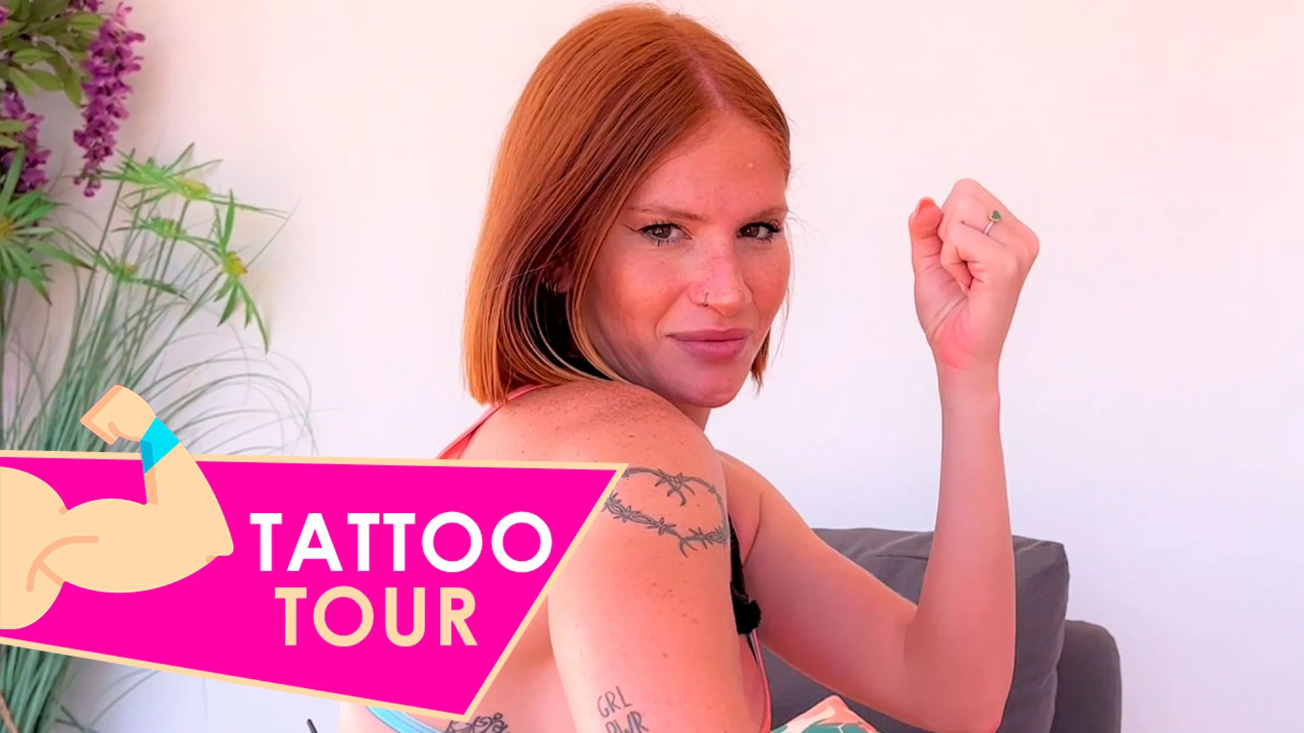 Mucho amor y poder: Yaiza explica uno a uno el significado de sus tatuajes