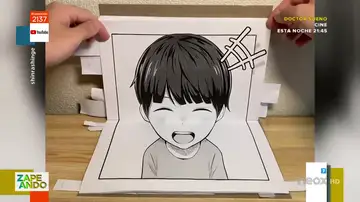 El asombroso artista japonés que crea animaciones utilizando solo elementos de papel