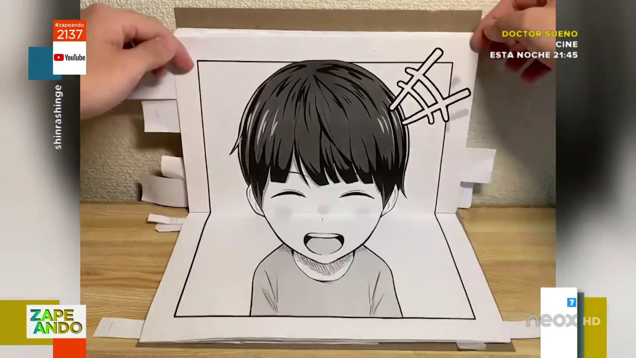 El asombroso artista japonés que crea animaciones utilizando solo elementos de papel El asombroso artista japonés que crea animaciones utilizando solo elementos de papel