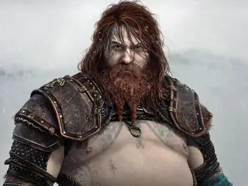 Thor en God of War Ragnarok  Thor en God of War Ragnarok