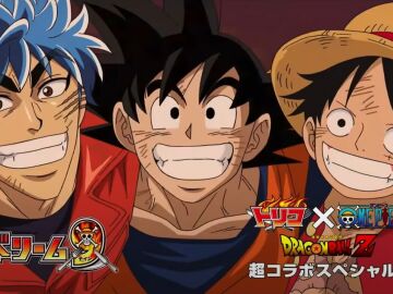 Toriko, Dragon Ball y One Piece crossover