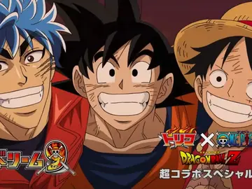 Toriko, Dragon Ball y One Piece crossover Toriko, Dragon Ball y One Piece crossover