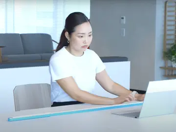 Google presenta el teclado más largo del mundo, útil hasta como báston Google presenta el teclado más largo del mundo, útil hasta como báston